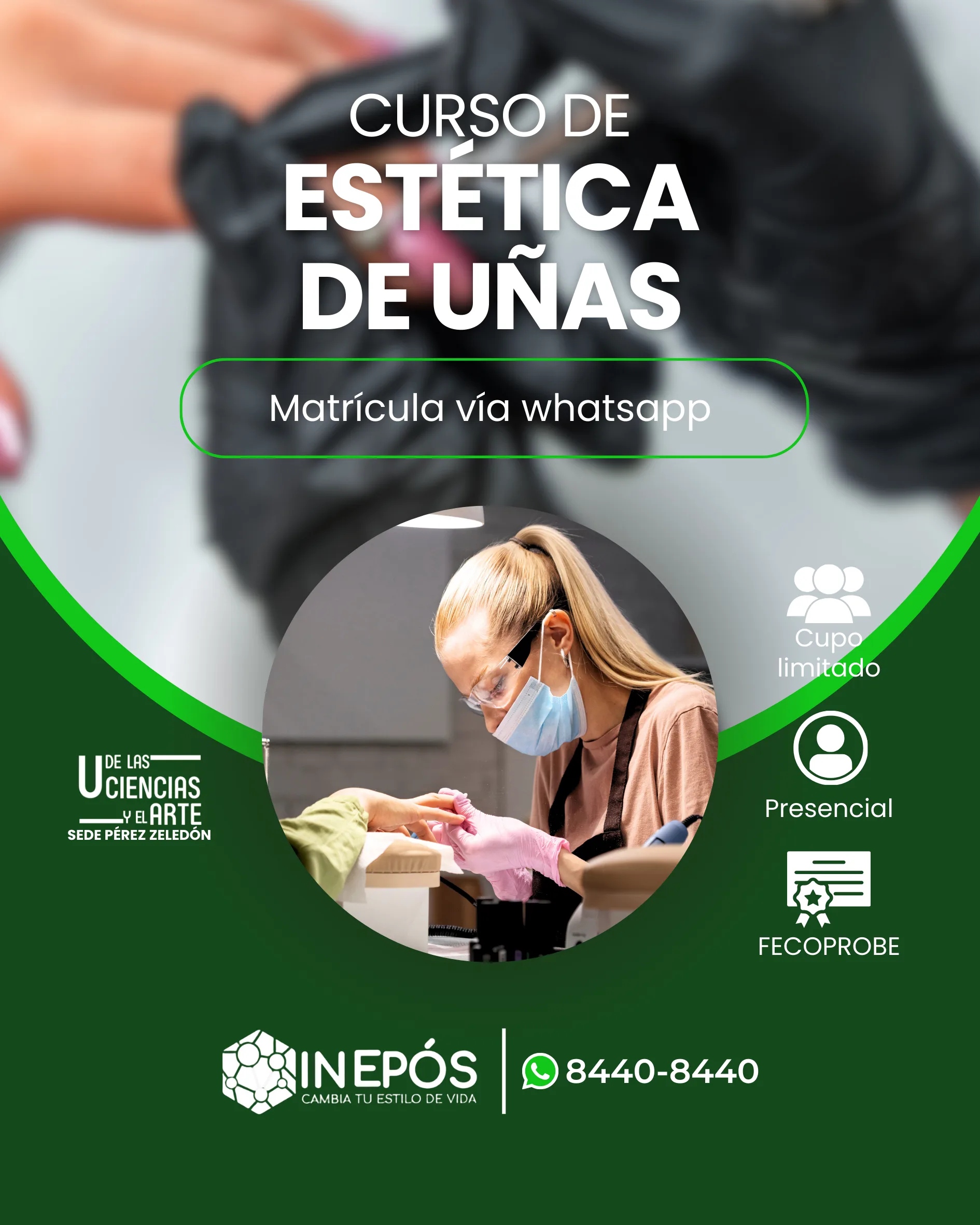 Curso Estética en Uñas INEPOS